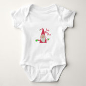 prettige feestdagen Ho Ho Merry Kerstmis Romper (Voorkant)