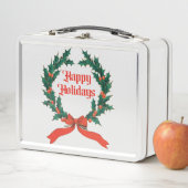 Prettige feestdagen  Holly Kerstkrans (In situ)