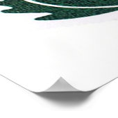 prettige feestdagen Holly Poster (Hoek)