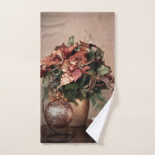 prettige feestdagen in Bronze Bad Handdoek (Handdoek)