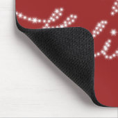 prettige feestdagen in de Muismat Twinkle Lights (Hoek)