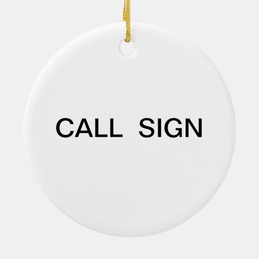 prettige feestdagen in Morse Code Xmas Ornament (Achterkant)