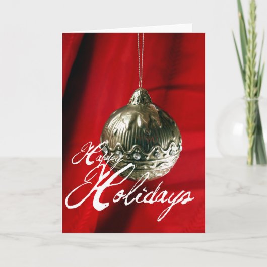 Prettige feestdagen In rood (Voorkant)