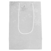 prettige feestdagen in sneeuw medium cadeauzakje (Achterkant)