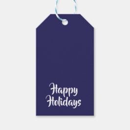 prettige feestdagen Indigo Blue 26235C Cadeaulabel