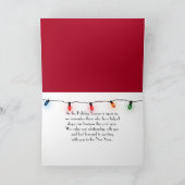 prettige feestdagen Inkomstenbelastingformulier (Binnen)