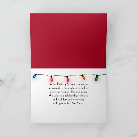 prettige feestdagen Inkomstenbelastingformulier (Binnen)