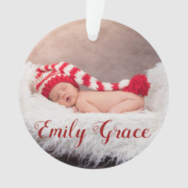 prettige feestdagen Jaar / Groene Snowflake Ornament