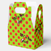 Prettige feestdagen Je bent stout of aardig gewees Bedankdoosjes (Geopend)