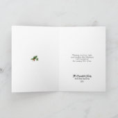 Prettige feestdagen Jingle Bells Christmas Kaart (Binnen)