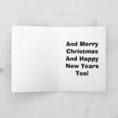 Prettige feestdagen _. kaart (Binnen)