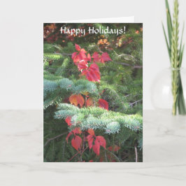 prettige feestdagen kaart