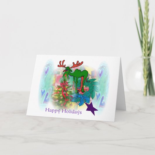prettige feestdagen kaart (Voorkant)