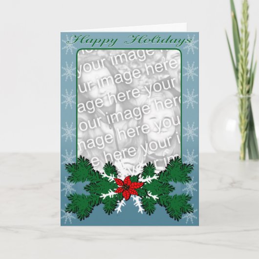 prettige feestdagen kaart (Voorkant)