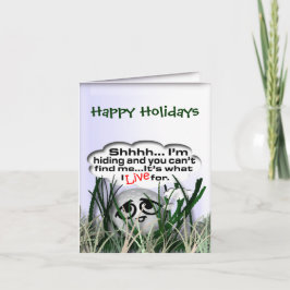 prettige feestdagen kaart