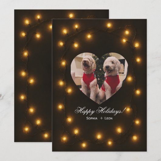 Prettige Feestdagen! Kaart (Voorkant / Achterkant)