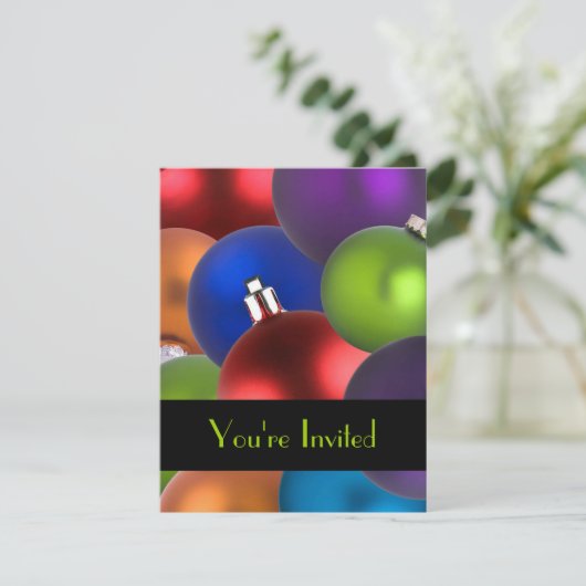 prettige feestdagen kaart (Staand voorkant)