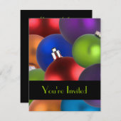 prettige feestdagen kaart (Voorkant / Achterkant)