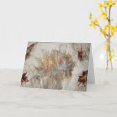 Prettige feestdagen kaart (Gele Bloem)