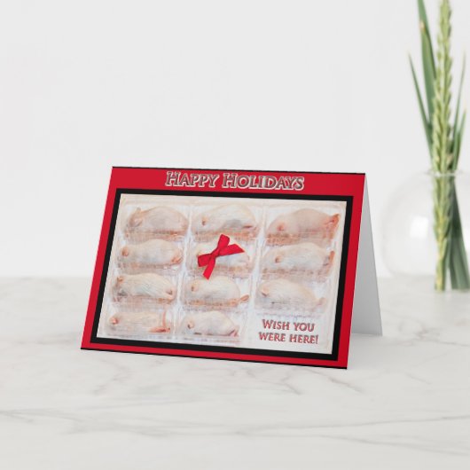 prettige feestdagen kaart (Voorkant)