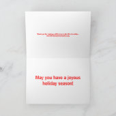 prettige feestdagen kaart (Binnen)