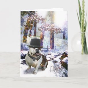 prettige feestdagen kaart