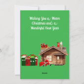 Prettige Feestdagen Kaart (Achterkant)