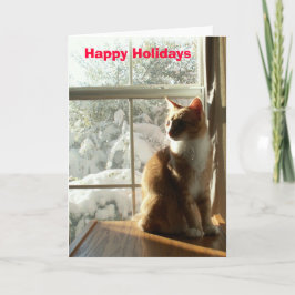 prettige feestdagen kaart