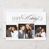 prettige feestdagen Kaart 3 foto's (Voorkant)