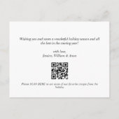 Prettige feestdagen Kaart Budget Modern (Achterkant)