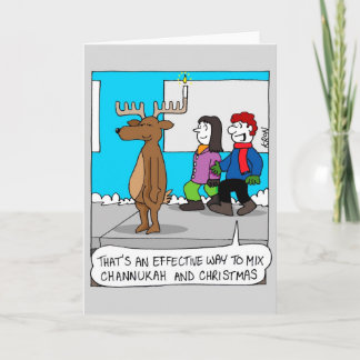 Prettige feestdagen Kaart - Channukah en Kerst