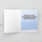 Prettige feestdagen Kaart Cockatiel (Binnen)