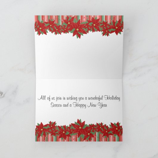 Prettige feestdagen Kaart Dansleraar (Binnen)