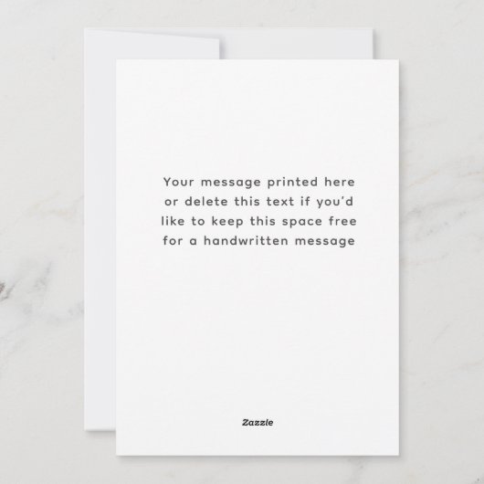 Prettige feestdagen Kaart Eén fotosjabloon (Achterkant)