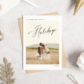 Prettige feestdagen Kaart Elegant Chic