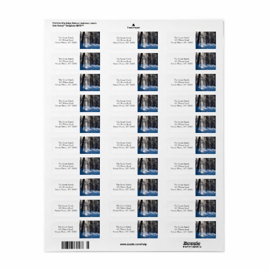 Prettige feestdagen Kaart Envelope Stickers (Full Sheet)