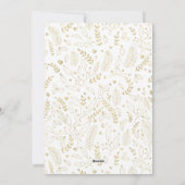 Prettige feestdagen Kaart Minimalistische eenvoudi (Achterkant)