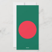 Prettige feestdagen Kaart uit Bangladesh (Achterkant)