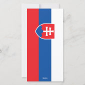 Prettige feestdagen Kaart uit Slowakije (Achterkant)