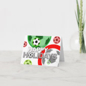Prettige feestdagen Kaart Voetbal (Voorkant)
