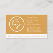 prettige feestdagen Kaart voor bedrijfsbehuizing (Achterkant)