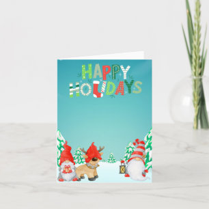 Prettige Feestdagen Kabouters Kaart