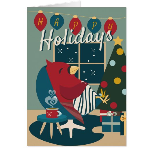 Prettige feestdagen Kardinaal van verzet (Voorkant)