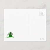 prettige feestdagen Katten Briefkaart (Achterkant)