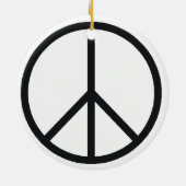 prettige feestdagen keramisch ornament (Achterkant)