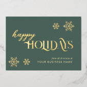 Prettige feestdagen Kerst | Bedrijfsbedrijf Groen (Voorkant)