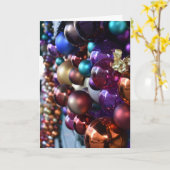 prettige feestdagen kerst feestseizoen in Londen Kaart (Gele Bloem)