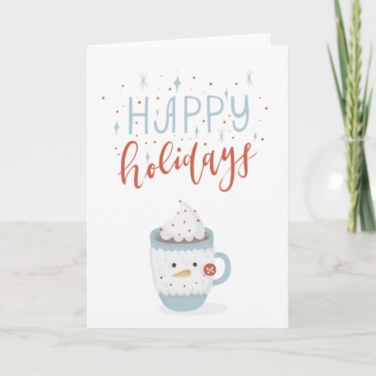 prettige feestdagen kerst kaart (Voorkant)