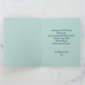 Prettige feestdagen kerst kaart (Binnen)