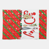 Prettige feestdagen Kerst Keuken Handdoeken (Horizontaal)